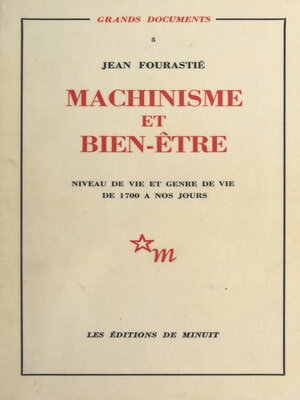 cover image of Machinisme et bien-être